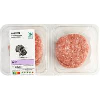 Hamburguesa de pit d`indiot EROSKI, 4 u., Safata 320 g