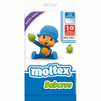 Babero desechable MOLTEX, pack 2x15 uds