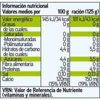 Iogurt desnatat natural EROSKI basic, pack 6x125 g