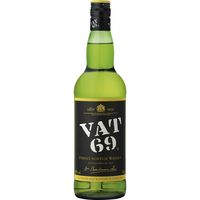 Whisky VAT 69, botella 70 cl