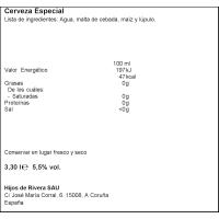 Cervesa ESTRELLA GALICIA, pack 8+2x33 cl