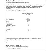 Oli d'oliva verge extra BORGES, ampolla 5 litres
