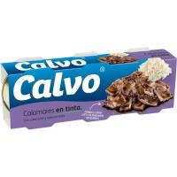 Calamar en la seva tinta CALVO, pack 3x80 g