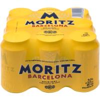 Cervesa MORITZ, llauna pack 9x33 cl