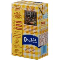 Brou natural de pollastre 0% sal ANETO, brik 1 litre