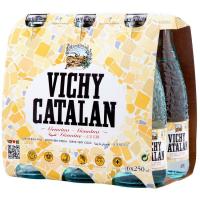 Agua mineral con gas VICHY CATALAN, pack 6x30 cl