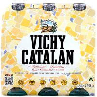 Agua mineral con gas VICHY CATALAN, pack 6x30 cl