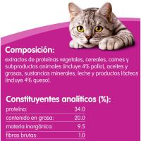 Snack Temptations de pollastre per a gat WHISKAS, terrina 60 g