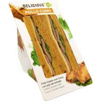 Sandwich de pollastre al curri ÑAMING, 1 u., 205 g