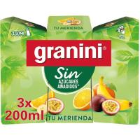 Suc El teu berenar sense GRANINI, pack 3x200 ml