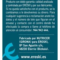 Snacks de xocolata negra EROSKI, caixa 200 g