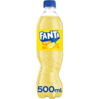 Refresco de limón FANTA, botellín 50 cl