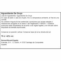 Aiguardent d`orujo RUAVIEJA, ampolla 70 cl