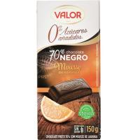 Xocolata Mousse a la taronja sense sucre VALOR, tauleta 150 g