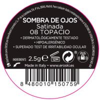 Sombra de ojos 08 Topacio belle&MAKE-UP, pack 1 ud.