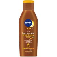 Llet solar de pastanaga FP6 NIVEA, pot 200 ml