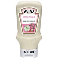 Salsa de iogurt HEINZ, boca avall 400 g