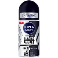 Desodorant per a home invisible NIVEA Men, roll on 50 ml