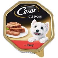 Paté amb bou per a gos CESAR, terrina 150 g