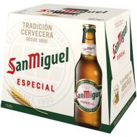 Cervesa SAN MIGUEL, pack botellín 12x25 cl