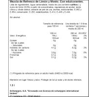 Tinto de verano limón 0,0% alcohol LA CASERA, botella 1,5 litros