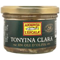 Atún en aceite de oliva L`ESCALA, tarro 190 g