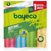 Bayeta de microfibra BAYECO, pack 3 unid.