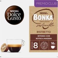 Cafè espresso Bonka NESCAFÉ Dolce Gust, caixa 16 monodosis