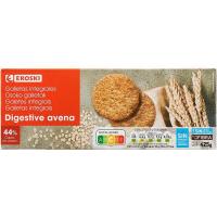 Galeta Digestive amb civada EROSKI, caixa 425 g