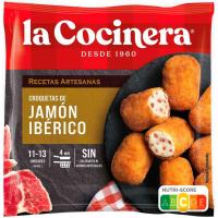 Croquetes artesanes de pernil ibèric LA COCINERA, bossa 400 g