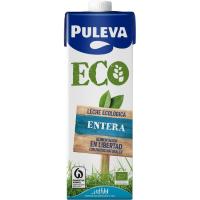 Llet sencera ecològica PULEVA, brik 1 litre