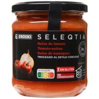 Salsa de tomàquet Eroski SELEQTIA, flascó 350 g