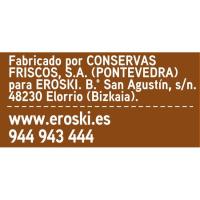 Musclo en escabetx EROSKI, pack 3x80 g