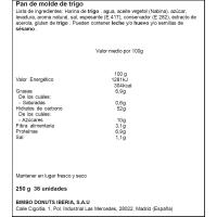 Pan para canapés ORTIZ, paquete 250 g