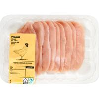 Filets extrafins de pit de pollastre EROSKI, safata 320 g