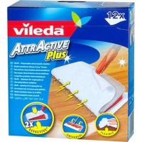 Mopa attractive VILEDA, recambio 12 uds