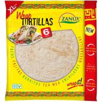 Wrap tortilla ZANUY, 6 unid., paquete 375 g