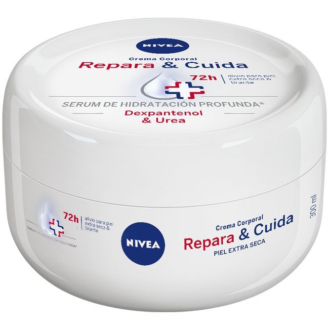 Body Cream Repara&Cuida NIVEA, tarro 300 ml