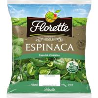 Primers brots d`espinac FLORETTE, bossa 125 g