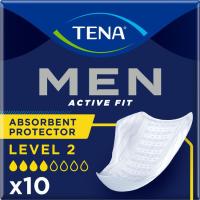Compresa incontinencia hombre nivel 2 TENA Men, paquete 10 uds