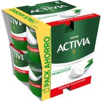 Activia natural ensucrat DANONE, pack 8x120 g