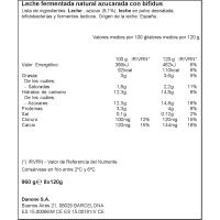 Activia natural ensucrat DANONE, pack 8x120 g