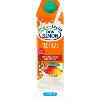 Lactozumo zero tropical DON SIMÓN, brik 1 litro