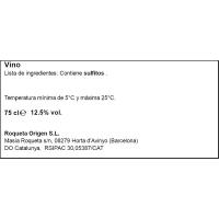 Vi blanc D.O. Catalunya RAMÓN ROQUETA, 75 cl