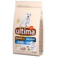 Alimento de pollo para perro mini junior ULTIMA, saco 1,5 kg