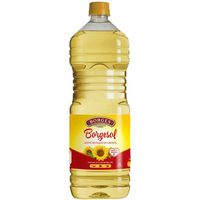 Aceite refinado de girasol BORGESOL, botella 2 litros
