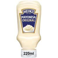 Maionesa HEINZ, boca avall 220 ml