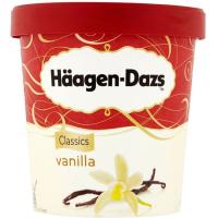 Helado de vainilla HAAGEN DASZ, tarrina 500 ml