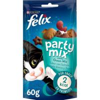 Party Mix océano para gato FELIX, paquete 60 g