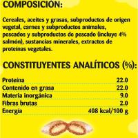 Snack de salmó per a gat CATISFACTION, paquet 60 g